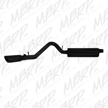 Load image into Gallery viewer, MBRP 97-99 Jeep Wrangler (TJ) Inline-4 2.5L, Inline-6 4.0L 2 1/2in Cat Back Single Side Black Coated - Black Ops Auto Works