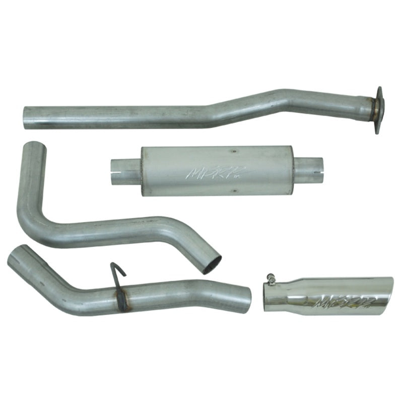 MBRP 98-11 Ford Ranger 3.0/4.0L Cat Back Single Side Aluminized Exhaust - Black Ops Auto Works