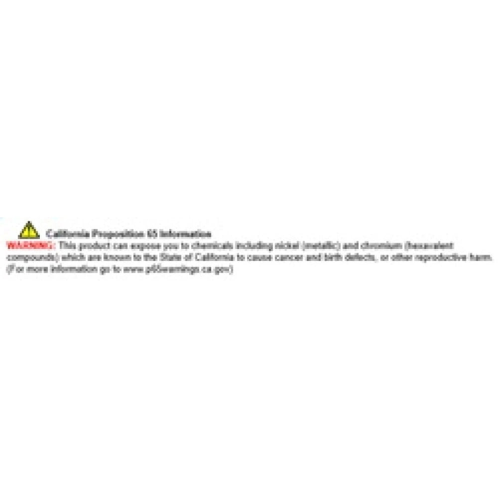 MBRP California Proposition 65 warning