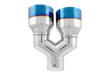 Load image into Gallery viewer, MBRP Burnt End Tip 2.5 ID Dual 4 OD Out 9.5 length Single wall 304 Stainless Steel Driver Side - Black Ops Auto Works