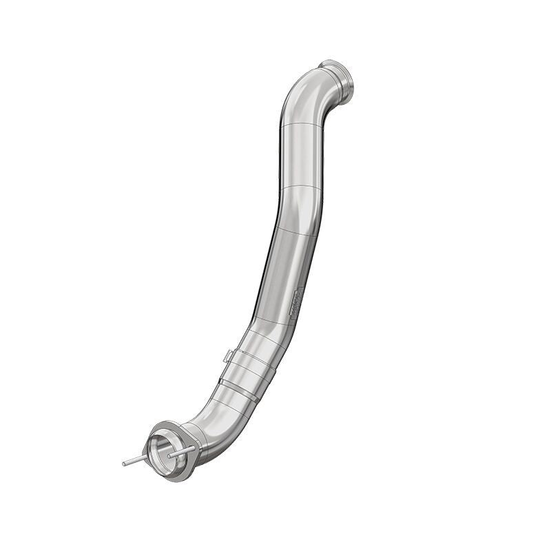 MBRP 08-10 Ford 6.4L Powerstroke 4in Turbo Down-Pipe T409 Aluminized - MBRP PFS9CA455