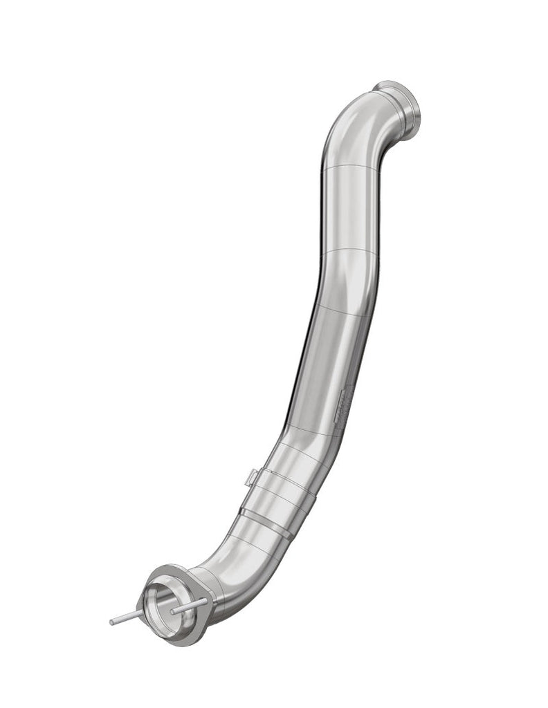 MBRP 08-10 Ford 6.4L Powerstroke 4in Turbo Down-Pipe T409 Aluminized - MBRP PFS9CA455