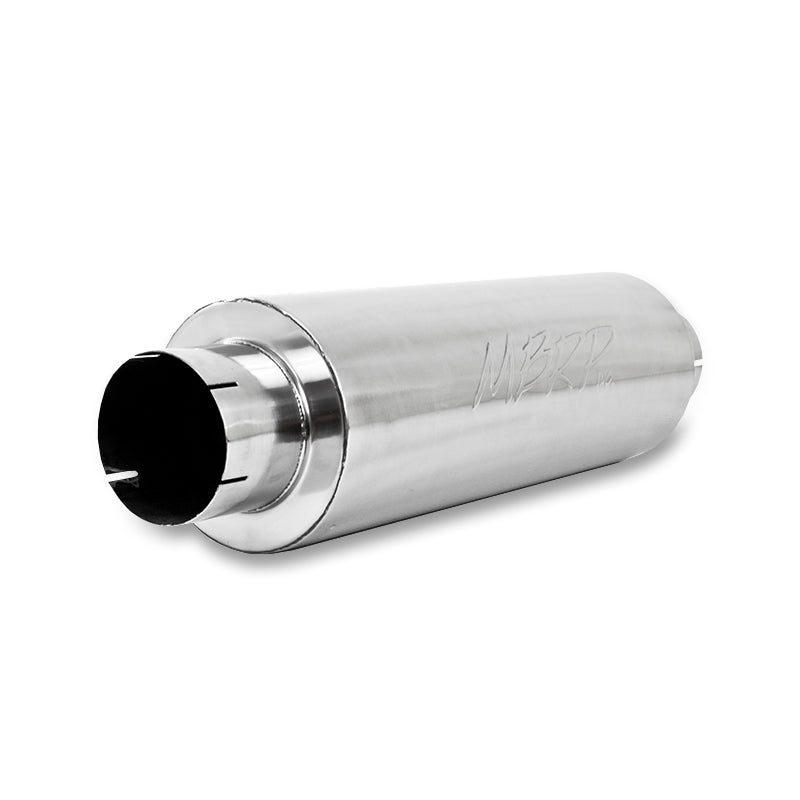 MBRP Universal Quiet Tone Muffler 5in Inlet /Outlet 8in Dia Body 31in Overall - MBRP PM2220A
