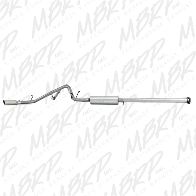 MBRP 2007-2008 Chev/GMC 1500 (Next Gen.) CC EC (excl. 8 bed) 4.8/5.3L/6.0L Cat Back Dual Split - MBRP PS5038AL