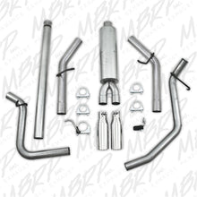 Load image into Gallery viewer, MBRP 2009 Chev/GMC 1500 4.8/5.3L EC/CC (excluding 8 bed) Cat Back Dual Split Side - MBRP PS5056AL