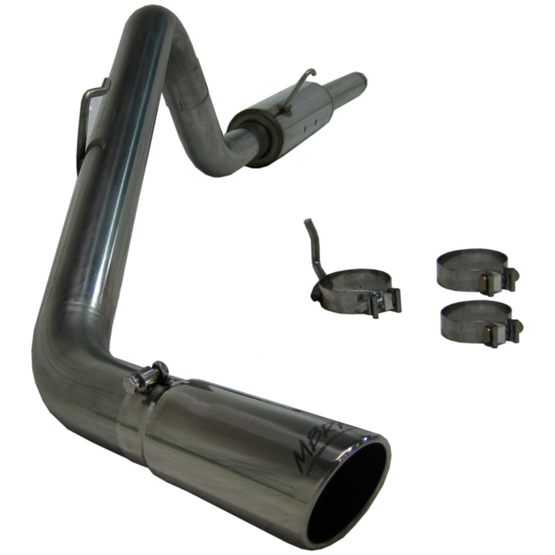 MBRP 2004-2005 Dodge Ram Hemi 1500 5.7L SC/CC-SB Cat Back Single Side - MBRP PS5104409