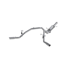 Load image into Gallery viewer, MBRP 2003 Dodge Ram Hemi 1500 5.7L SC/CC-SB Cat Back Dual Split Side - MBRP PS5110AL