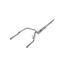 Load image into Gallery viewer, MBRP 2006-2008 Dodge Ram Hemi 1500 5.7L SC/CC-SB Cat Back Dual Split Rear - MBRP PS5126AL