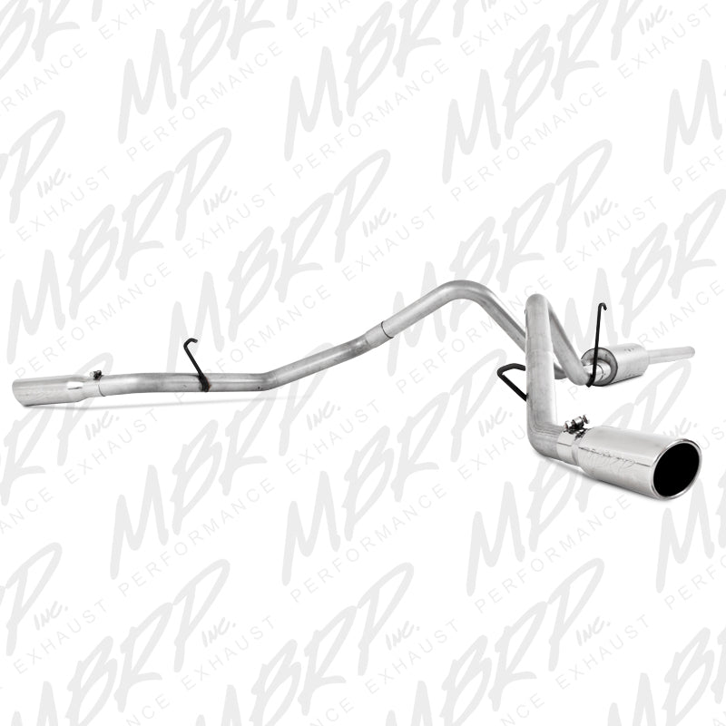 MBRP 2006-2008 Dodge Ram Hemi 1500 5.7L SC/CC-SB Cat Back Dual Split Side - MBRP PS5128AL