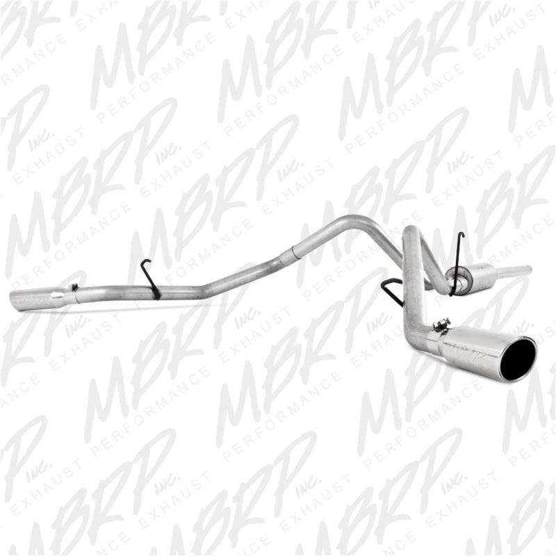 MBRP 2006-2008 Dodge Ram Hemi 1500 5.7L SC/CC-SB Cat Back Dual Split Side - MBRP PS5128AL