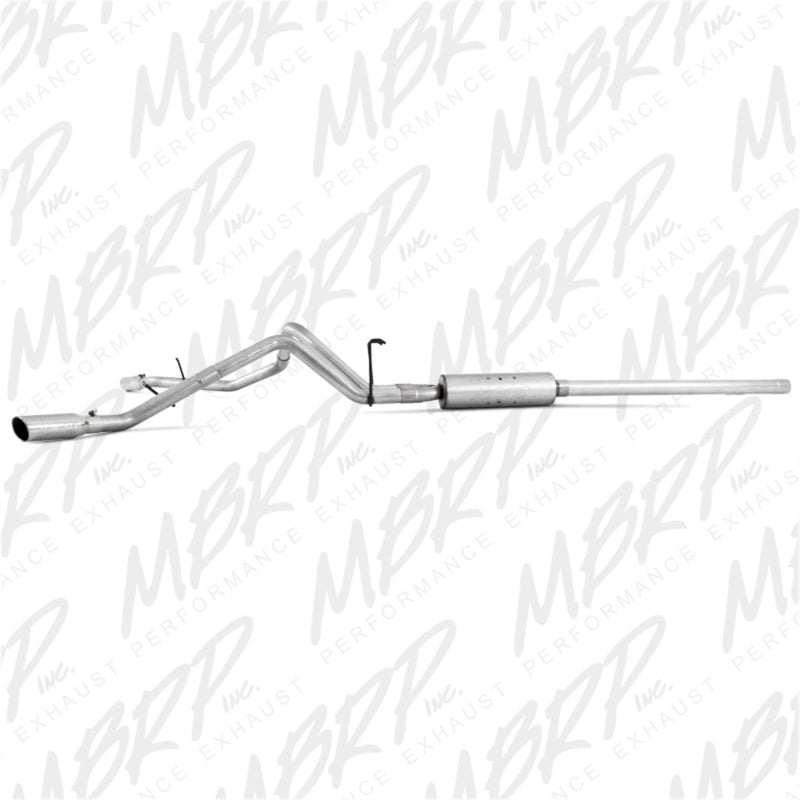 MBRP 2006-2008 Dodge Ram Hemi 1500 5.7L SC/CC-SB Cat Back Dual Split Side - MBRP PS5128AL