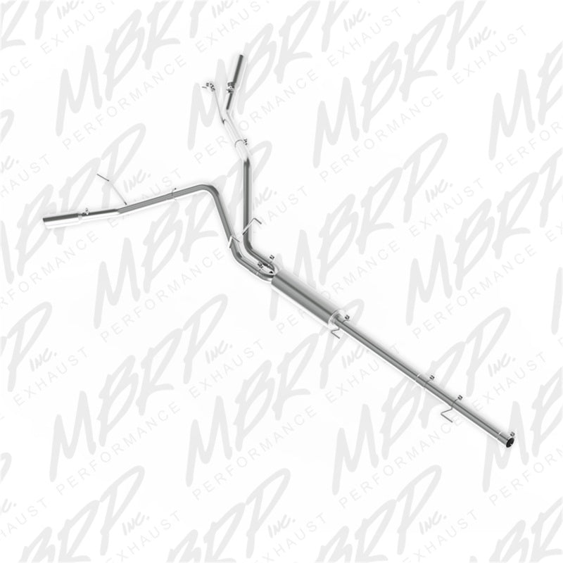 MBRP 2009 Dodge Ram 1500 5.7L Cat Back Dual Split Side - MBRP PS5144409