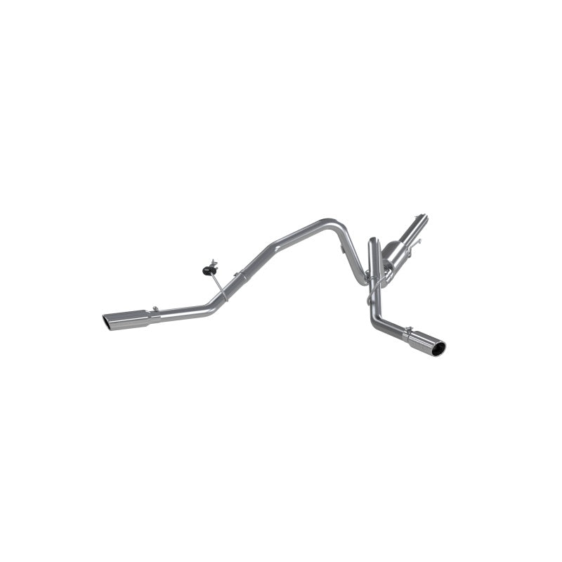 MBRP 2004-2008 Ford F150 4.6/5.4L EC/CC-SB Cat Back Dual Split Side - MBRP PS5204AL