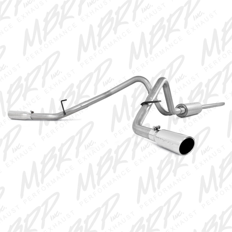 MBRP 2004-2008 Ford F150 4.6/5.4L EC/CC-SB Cat Back Dual Split Side - MBRP PS5204AL
