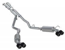 Load image into Gallery viewer, MBRP 20-21 Ford Explorer ST 3.0L Ecoboost SS 2.5in Dual Rear Exit w/ Carbon Fiber Quad Tips - T304 - MBRP PS52053CF