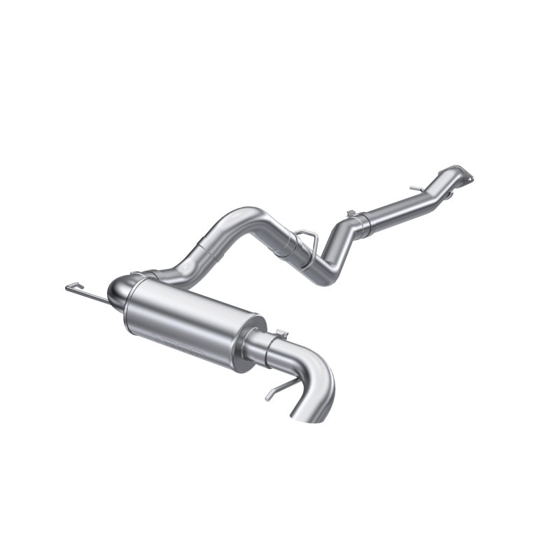 MBRP 21-Up Ford Bronco 2.3L/2.7L EcoBoost 2/4DR Aluminized Steel High Clearance Cat-back Exhaust - MBRP PS5237AL