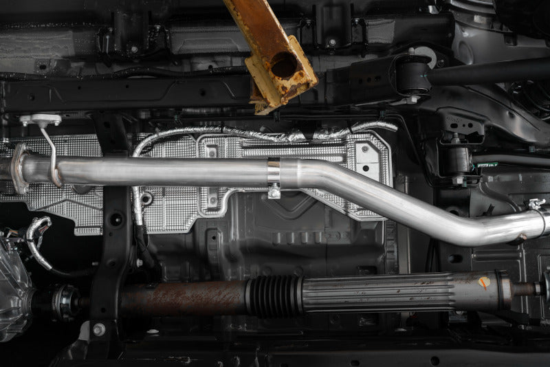 MBRP 21-Up Ford Bronco 2.3L/2.7L EcoBoost 2/4DR Aluminized Steel High Clearance Cat-back Exhaust - MBRP PS5237AL