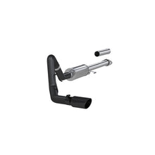 Load image into Gallery viewer, MBRP 2015 Ford F-150 2.7L / 3.5L EcoBoost 3in Cat Back Single Side Black Exhaust System - MBRP PS5253BLK