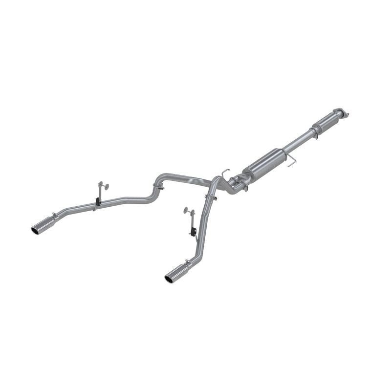 MBRP 2015 Ford F-150 5.0L 3in Cat Back Dual Split Rear Exit AL Exhaust System - MBRP PS5258AL