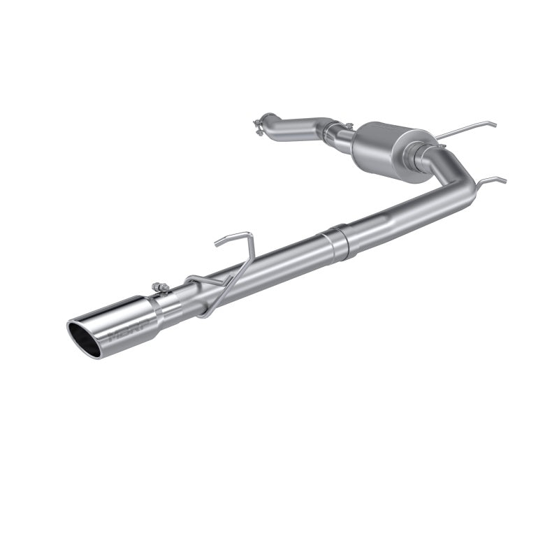 MBRP 2022+ Ford Maverick Aluminized Steel 4in OD Tip Single Side Exit 3in Cat Back Exhaust - MBRP PS5267AL