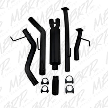 Load image into Gallery viewer, MBRP 2009-2014 Toyota Tundra 5.7L EC-Std. &amp; SB/CC-SB 3in Cat-Back Single Side AL - Black - MBRP PS5314BLK