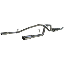Load image into Gallery viewer, MBRP 2004-2009 Nissan Titan 5.6L EC/CC Cat Back Dual Split Rear - MBRP PS5402409