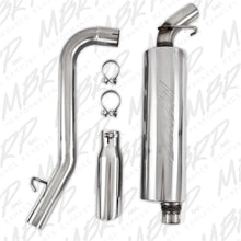 Load image into Gallery viewer, MBRP 1997-1999 Jeep Wrangler (TJ) Inline-4 2.5L Inline-6 4.0L Cat Back Single - MBRP PS5512409