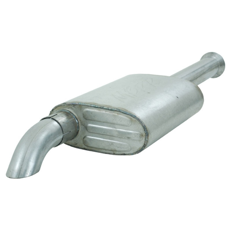MBRP 00-06 Jeep Wrangler (TJ) Inline-4 2.5L Inline-6 4.0L Cat Back Single Off-Road Turn Down Alum Ex - MBRP PS5522AL