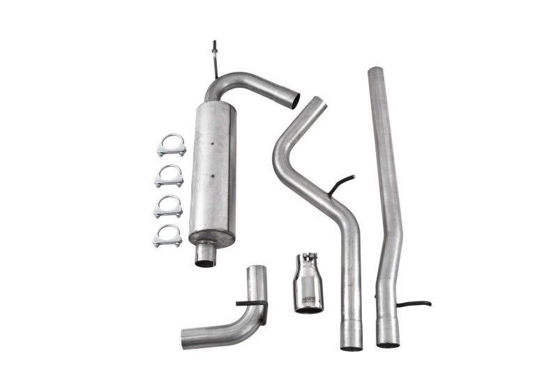 MBRP 12 Jeep Wrangler/Rubicon 3.6L Cat Back Single Rear Exit Alum Exhuast - MBRP PS5526AL
