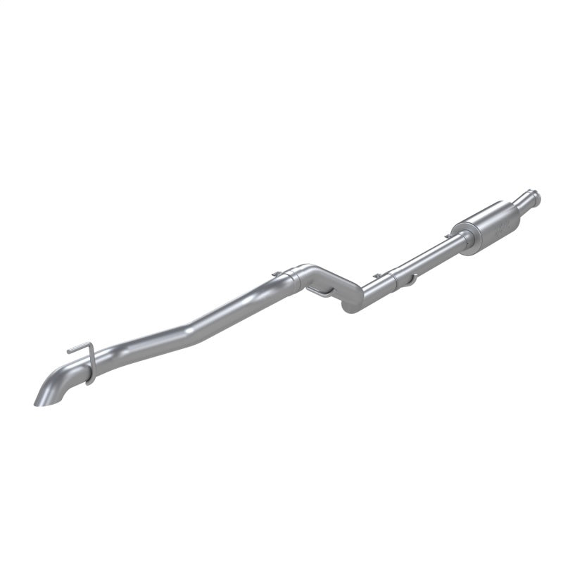 MBRP 2020 Jeep Gladiator 3.6L 2.5in Single Rear Exit Cat Back Exhaust - Aluminized (Off-Road) - MBRP PS5537AL