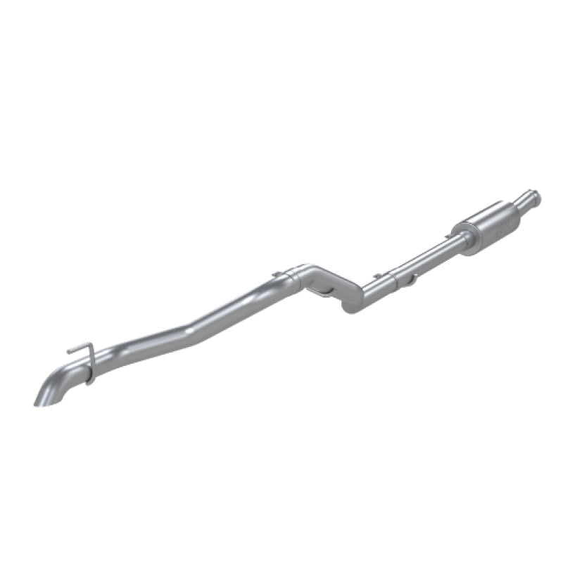 MBRP 2020 Jeep Gladiator 3.6L 2.5in Single Rear Exit Cat Back Exhaust - Aluminized (Off-Road) - MBRP PS5537AL