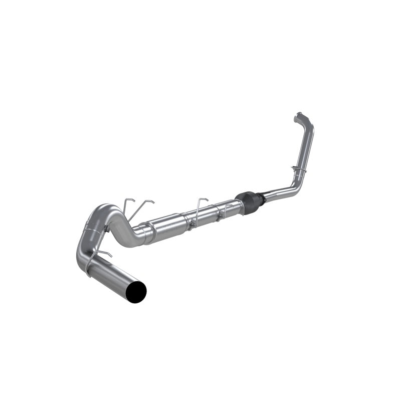 MBRP F-250/350 6.0L EC/CC 5in Turbo Back (Stock Cat) Single Side Exit AL - MBRP PS62340P