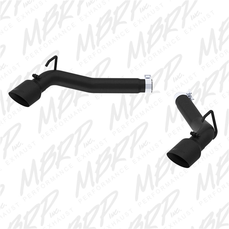 MBRP 2010-2015 Chevrolet Camaro V8 6.2L 3in Black Coated Axle Back Muffler Delete - MBRP PS7019BLK