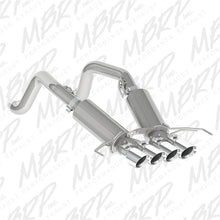 Load image into Gallery viewer, MBRP 14-19 Chevy Corvette V8 6.2L 3in T304 Dual Cat Back w/ 4in Quad Dual Wall Tips - MBRP PS7030304