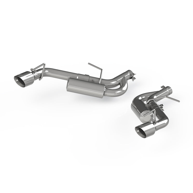 MBRP 16-19 Chevrolet Camaro 2.5in Aluminum Non NPP Axle Back Exhaust System - 4in Dual Wall Tips - MBRP PS7038AL