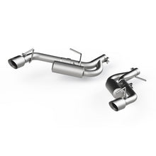 Load image into Gallery viewer, MBRP 16-19 Chevrolet Camaro 2.5in Aluminum Non NPP Axle Back Exhaust System - 4in Dual Wall Tips - MBRP PS7038AL