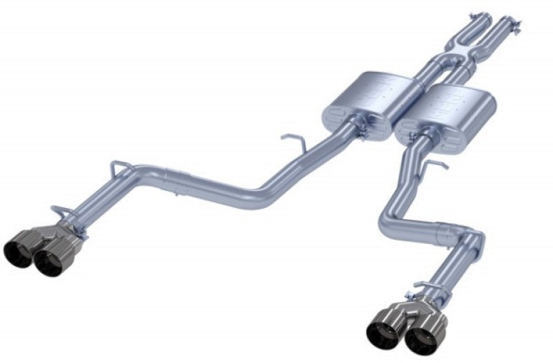 MBRP 15-21 Dodge Challenger 3.6L Aluminized Catback Exhaust - MBRP PS7111AL