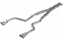 Load image into Gallery viewer, MBRP 15-16 Dodge Challenger RT 5.7L Aluminized Steel 3in Dual Rear Cat-back Quad Tips - Street - MBRP PS7115AL