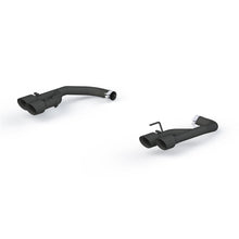Load image into Gallery viewer, MBRP 18-20 Ford Mustang GT 2.5in Black Coated Non Active Dual Axle Back Exhaust - 4in Dual Wall Tips - MBRP PS7211BLK