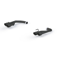 Load image into Gallery viewer, MBRP 18-20 Ford Mustang GT 2.5in Black Coated Non Active Dual Axle Back Exhaust - 4in Dual Wall Tips - MBRP PS7211BLK