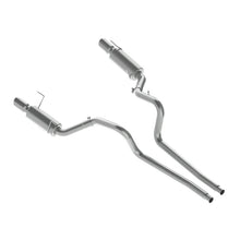 Load image into Gallery viewer, MBRP 05-09 Ford Shelby GT500 / GT Dual Split Rear Street Version 4in Tips T409 Exhaust System - MBRP PS7269409