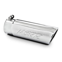 Load image into Gallery viewer, MBRP Universal Tip 4in O.D. Angled Rolled End 3 inlet 10 length - MBRP PT5112