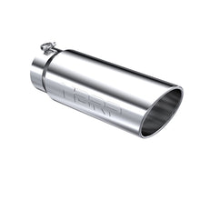 Load image into Gallery viewer, MBRP Universal Tip 6in OD Angled Rolled End 5in Inlet 18in Lgth T304 Exhaust - MBRP PT5125