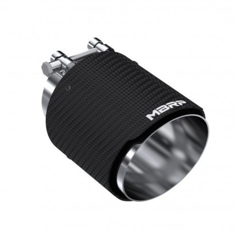 MBRP Universal Carbon Fiber Dual Wall Tip 4.5in OD/3in Inlet/6.13in L - MBRP PT5180CF