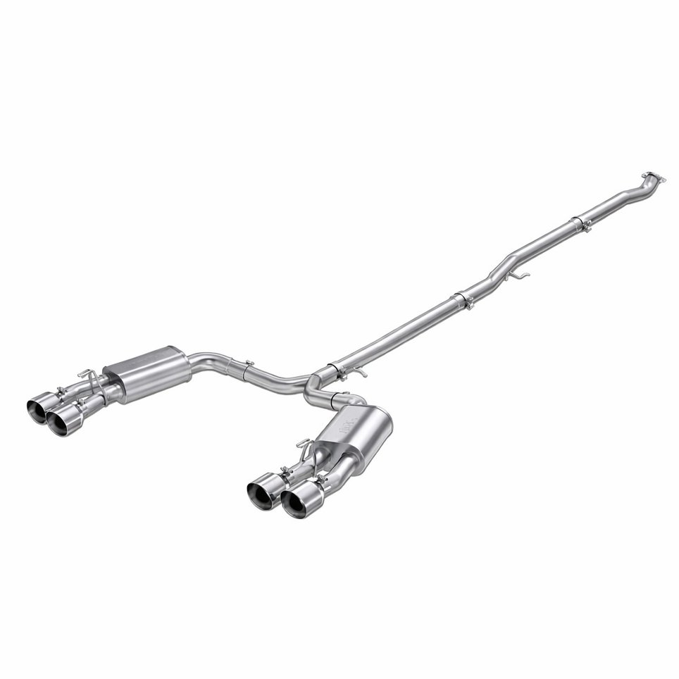 MBRP aluminized steel cat-back exhaust full view