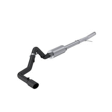 Load image into Gallery viewer, Close-up of MBRP single side outlet tip in black coating