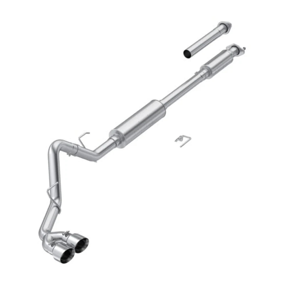 MBRP S5281304 Armor Pro 3-inch cat-back exhaust system for 2015-2020 Ford F-150 on white background
