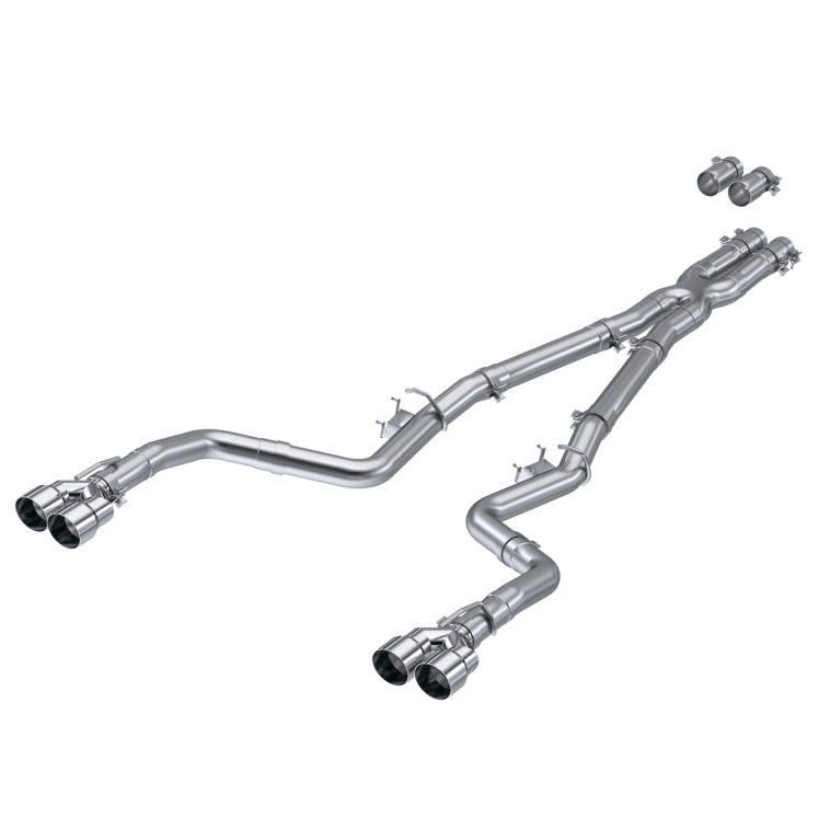 MBRP Armor Lite cat-back exhaust system full view