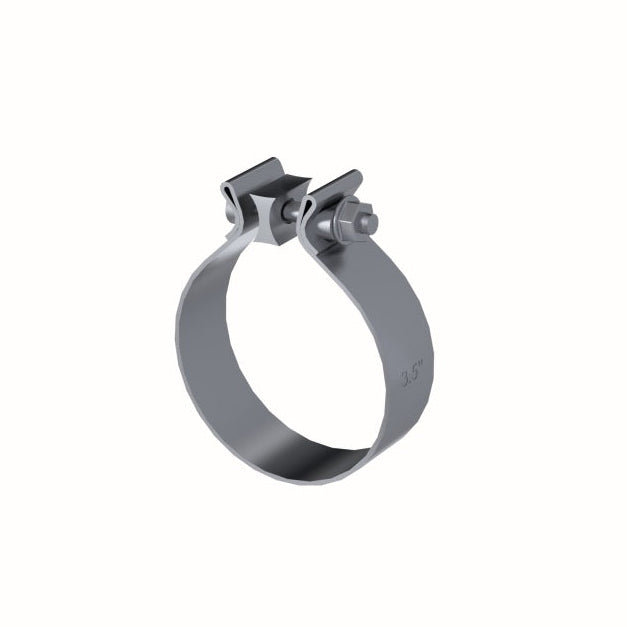 MBRP Universal 3.5in Band Clamp - Aluminized (NO DROPSHIP) MBRP MBRPGP35AC