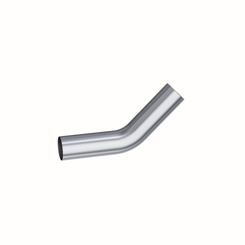 MBRP Universal 5in - 45 Deg Bend 12in Legs Aluminized Steel (NO DROPSHIP) - Black Ops Auto Works
